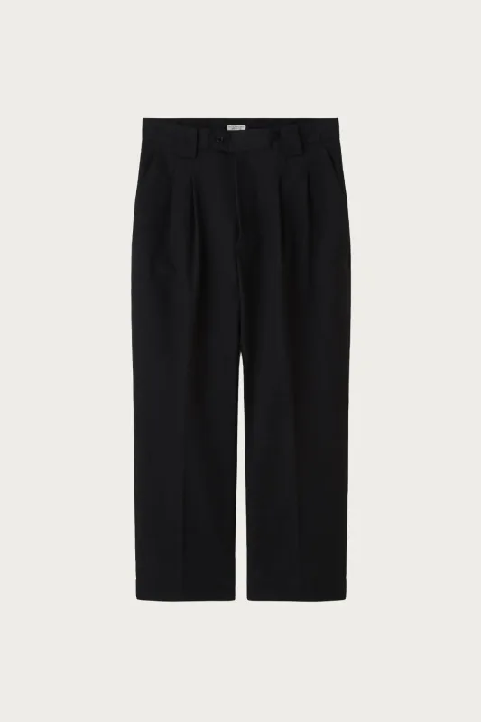 Duck Cloth Hunter Trousers - Ink Black made by Canoe Club