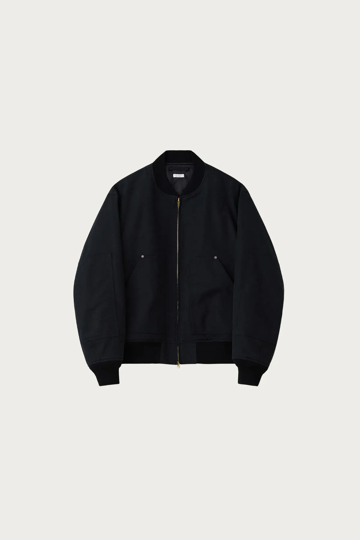 Duck Cloth Workaday Blouson - Ink Black sold by Canoe Club