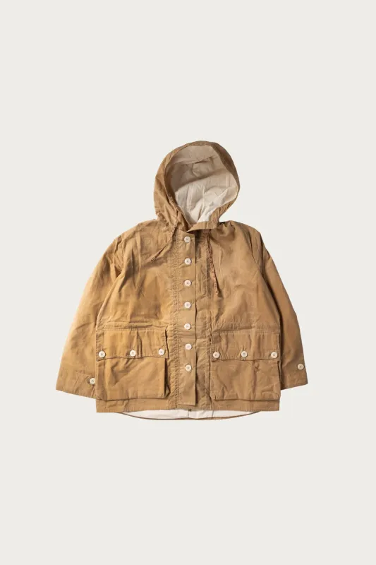 "I Found This" Waxed Parka - Tan made by Canoe Club