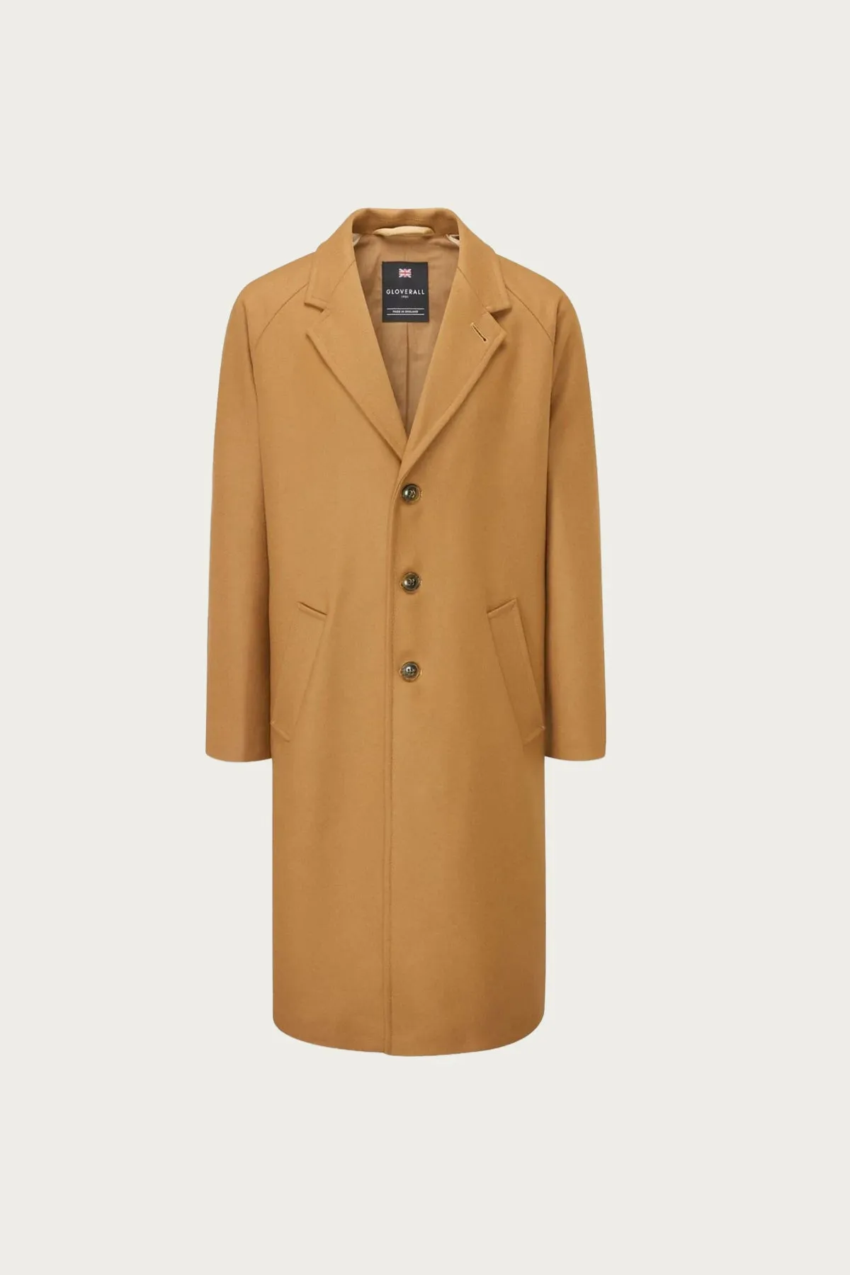 Chesterfield Overcoat - Camel sold by Canoe Club