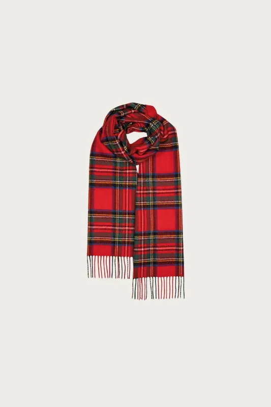 Oversized Lambswool Scarf - Royal Stewart sold by Canoe Club