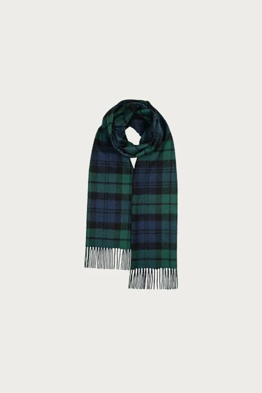 Oversized Lambswool Scarf - Blackwatch sold by Canoe Club
