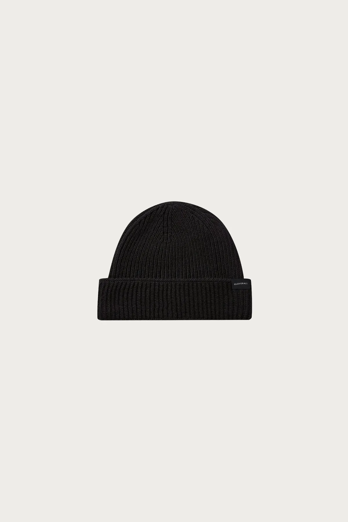Ribbed Merino Beanie - Black sold by Canoe Club