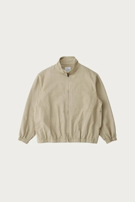 Twill-Around Jacket - Oat sold by Canoe Club