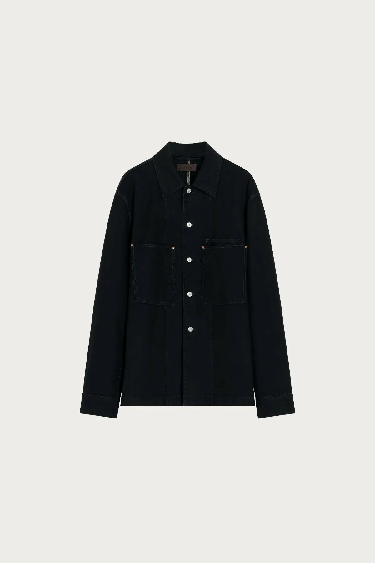 Workwear Overshirt - Black sold by Canoe Club