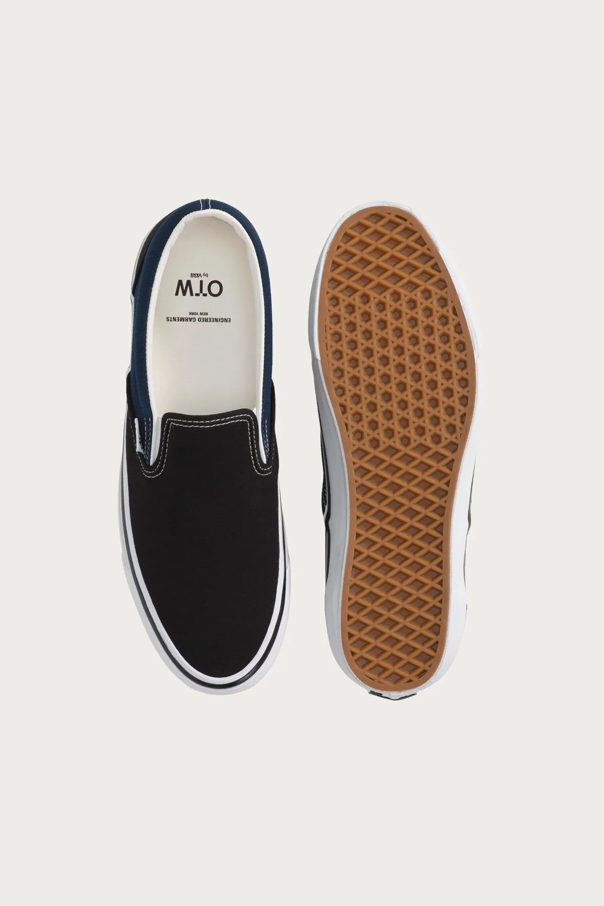 Engineered Garments x Vans OTW Slip-On 98 - Black/Blue sold by Canoe Club product image thumbnail 4