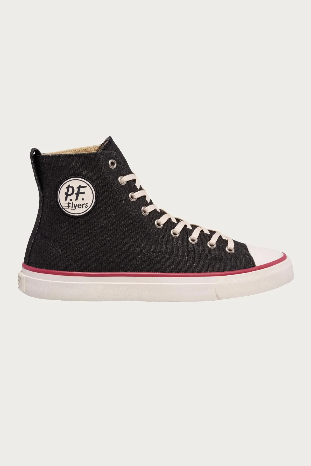 All-American Hi - Black/Crimson sold by Canoe Club