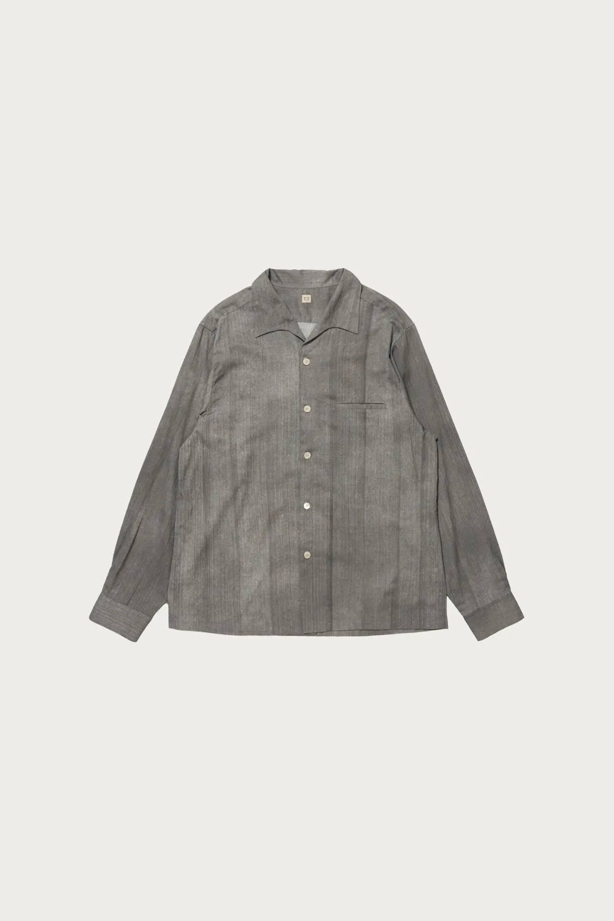 Lot. 108 50S Italian Collar Shirt - Hand Drawn Sumi sold by Canoe Club