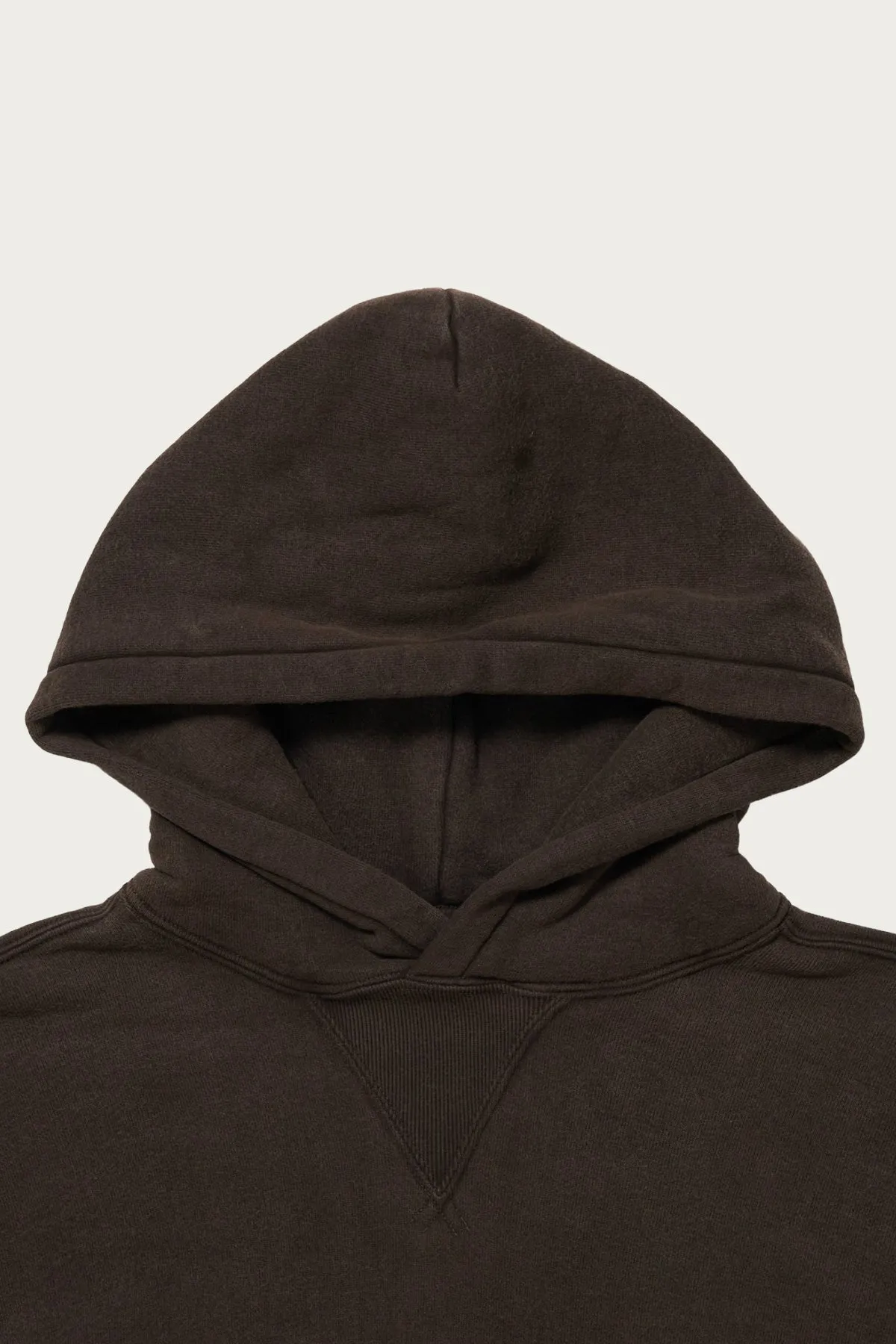 Lot. 606 Hoodie - Mud Dyed Brown sold by Canoe Club product image thumbnail 2
