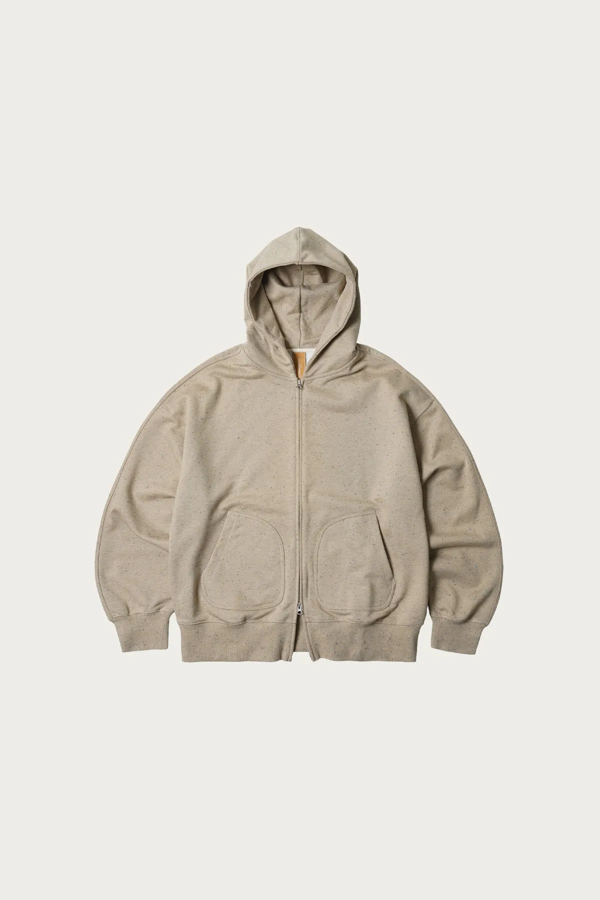 OG Bocaci Heavyweight Hood Zipup Parka - Beige sold by Canoe Club