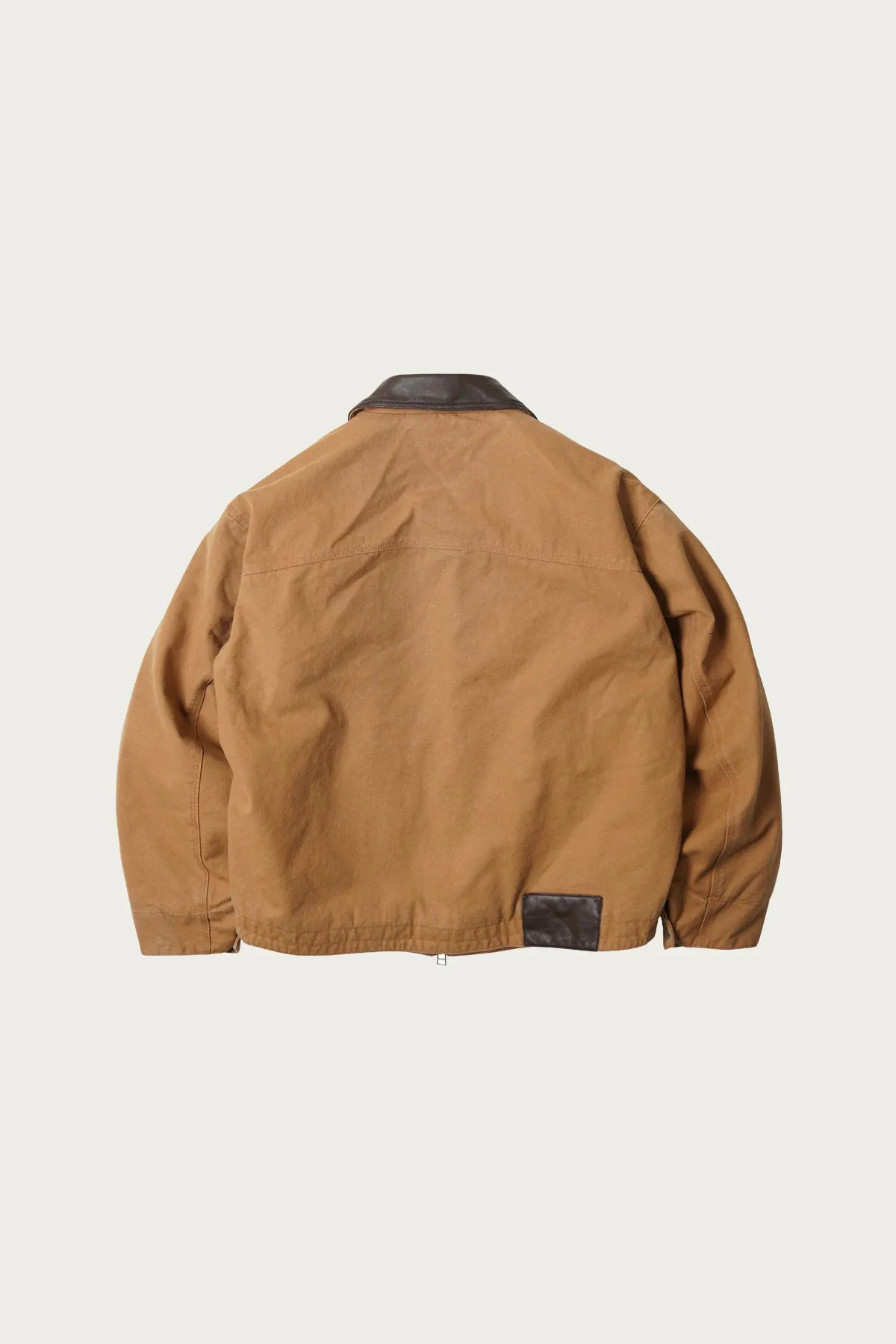 Heavy Canvas Destroyed Work Jacket - Tan sold by Canoe Club product image thumbnail 2