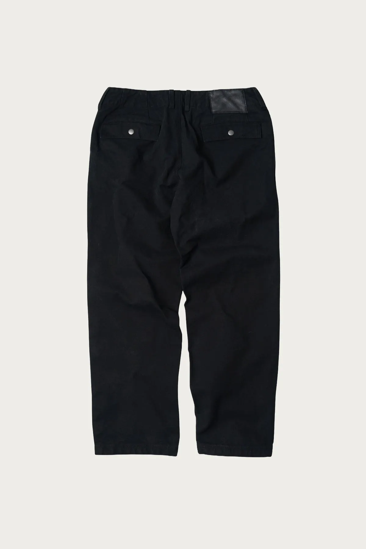Heavy Canvas Destroyed Double Knee Pants - Black sold by Canoe Club product image thumbnail 2