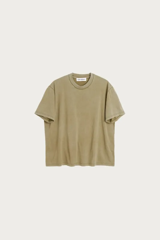 Box T-Shirt - Calvary Olive Legacy Jersey made by Our Legacy