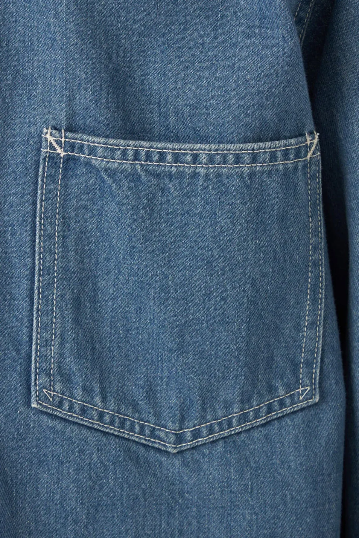 Short Denim Jacket - Light Indigo sold by Canoe Club product image thumbnail 2