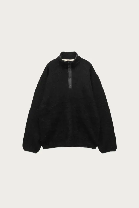 Pullover Mohair Sweater - Black sold by Canoe Club