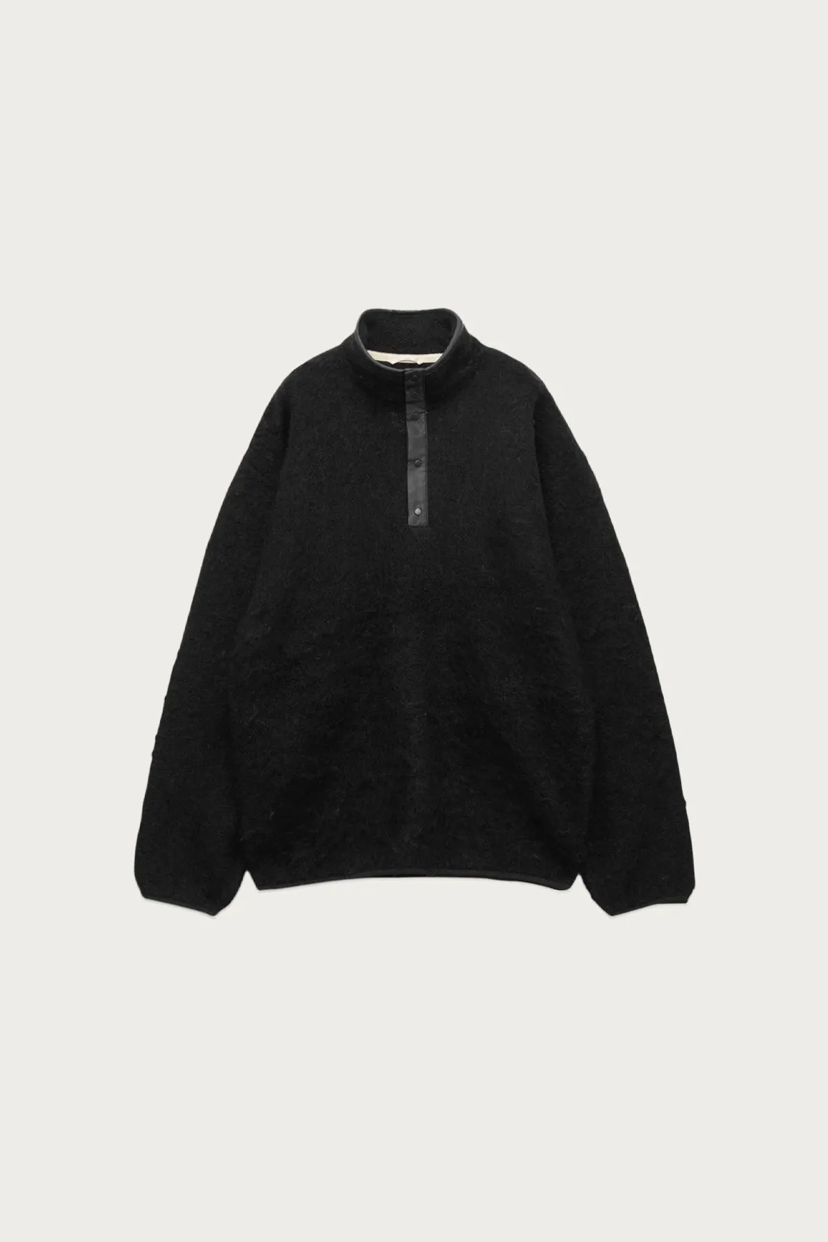 Pullover Mohair Sweater - Black sold by Canoe Club