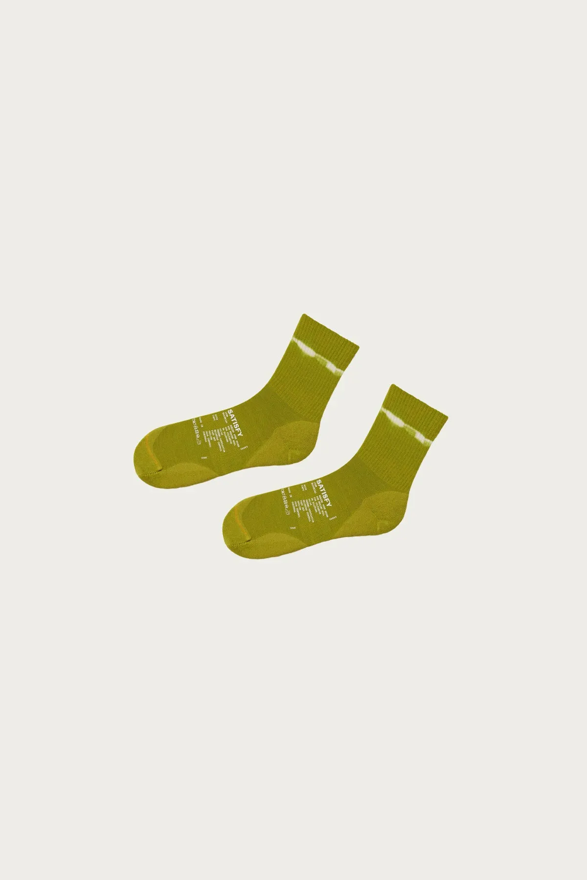 Merino Nylon Tube Socks - Tie-Dye Grenoble Green sold by Canoe Club