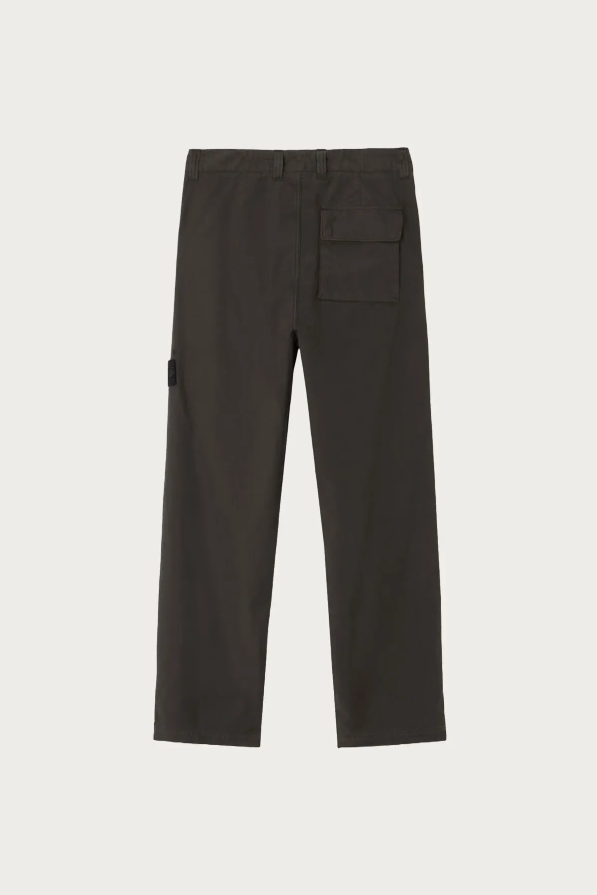 Canvas Weave Cotton Trousers - Lead Grey sold by Canoe Club product image thumbnail 2