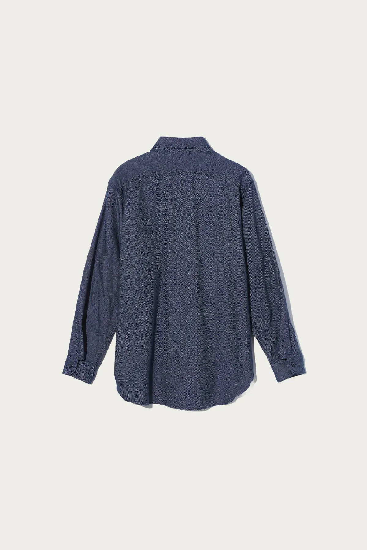 Work Shirt - Indigo Cotton Denim Flannel sold by Canoe Club product image thumbnail 2