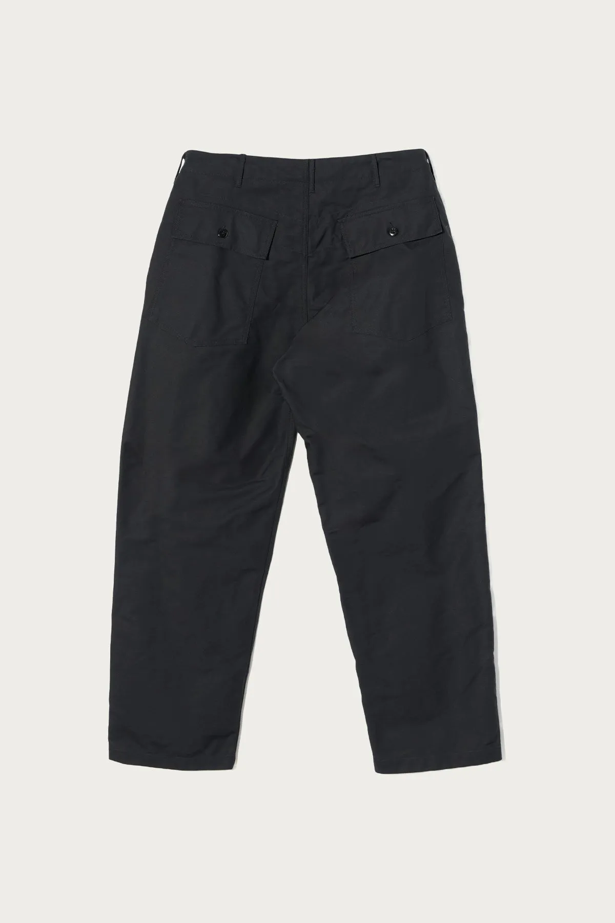 Fatigue Pant - Black Cotton Double Cloth sold by Canoe Club product image thumbnail 2