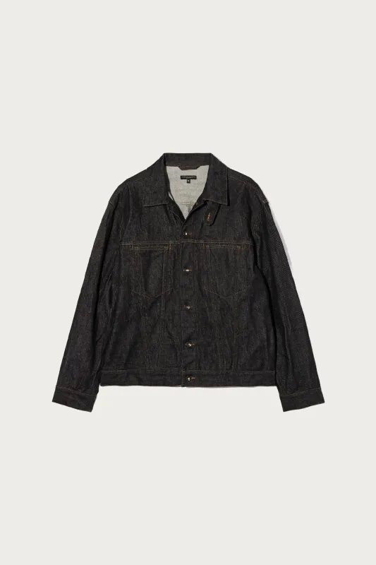 Type 5 Jean Jacket - Black 14oz Cone Denim sold by Canoe Club