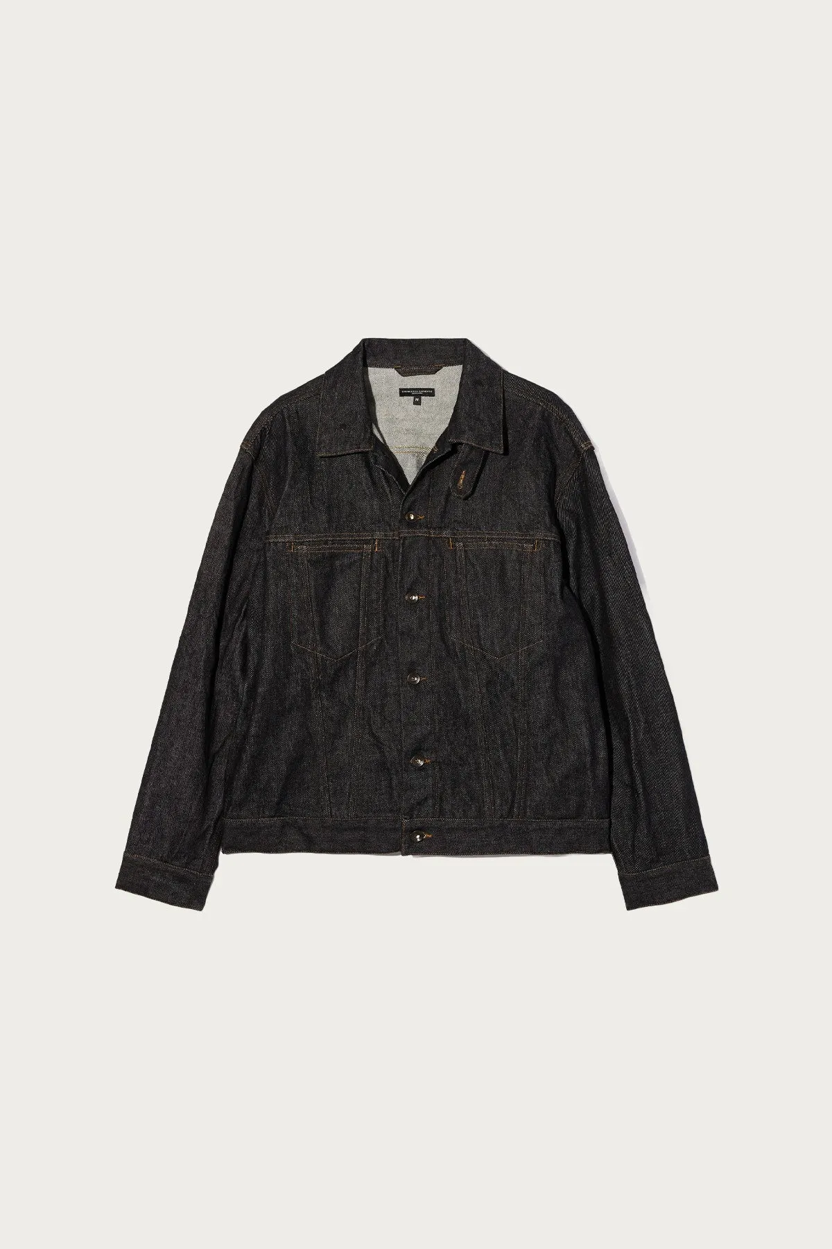 Type 5 Jean Jacket - Black 14oz Cone Denim sold by Canoe Club
