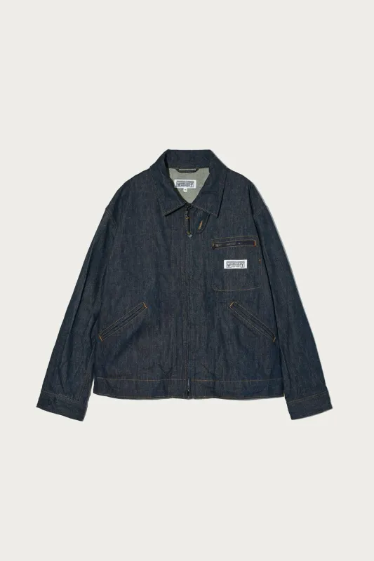 Short Jacket - Indigo 12oz Cone Denim sold by Canoe Club