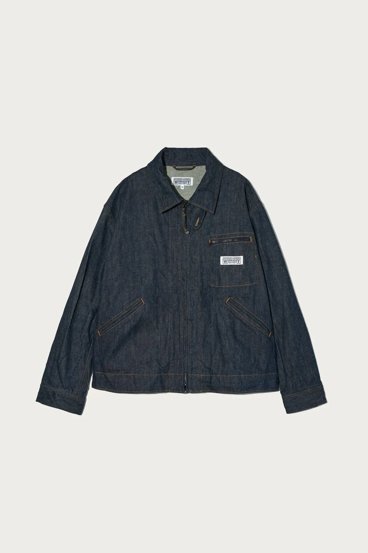 Short Jacket - Indigo 12oz Cone Denim sold by Canoe Club