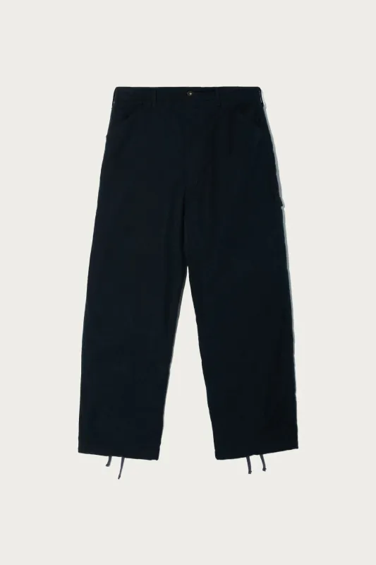 Workaday Fatigue Pant - Dk. Navy Cotton Moleskin made by Canoe Club