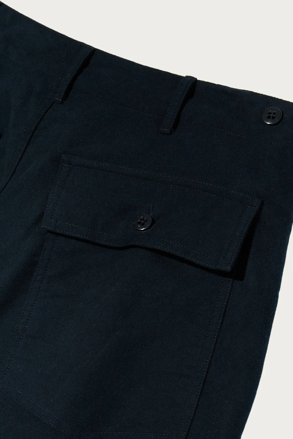 Workaday Fatigue Pant - Dk. Navy Cotton Moleskin sold by Canoe Club product image thumbnail 2