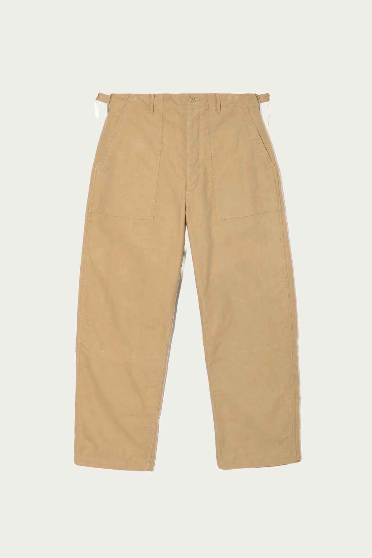 Workaday Fatigue Pant - Camel Cotton Moleskin sold by Canoe Club