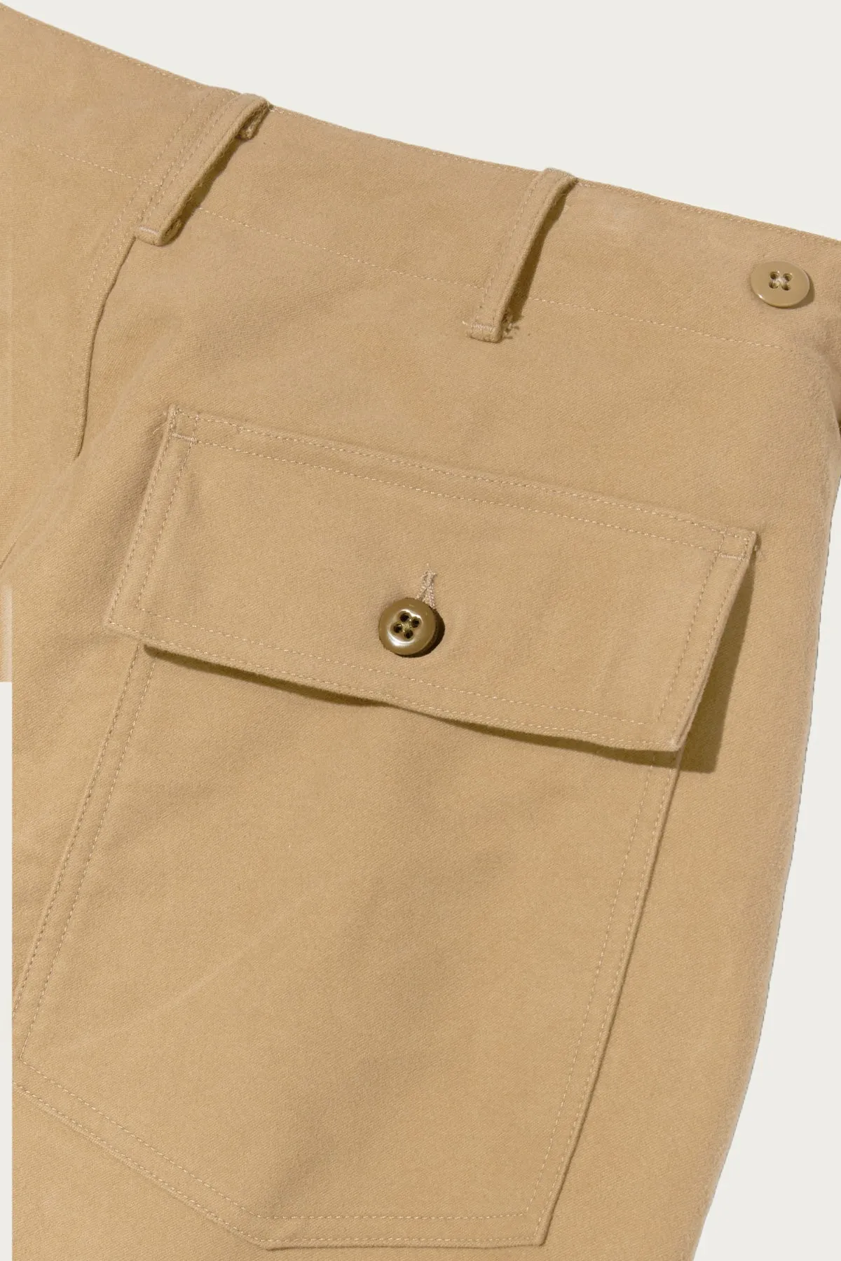 Workaday Fatigue Pant - Camel Cotton Moleskin sold by Canoe Club product image thumbnail 3