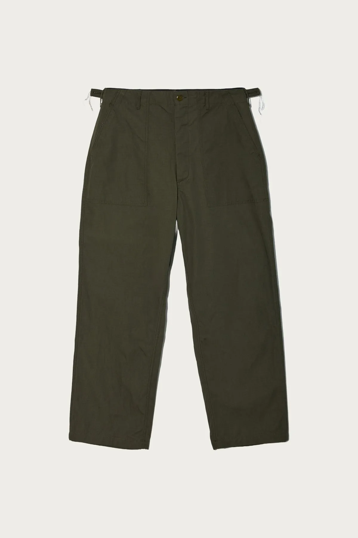 Workaday Fatigue Pant - Olive Heavyweight Cotton Ripstop sold by Canoe Club