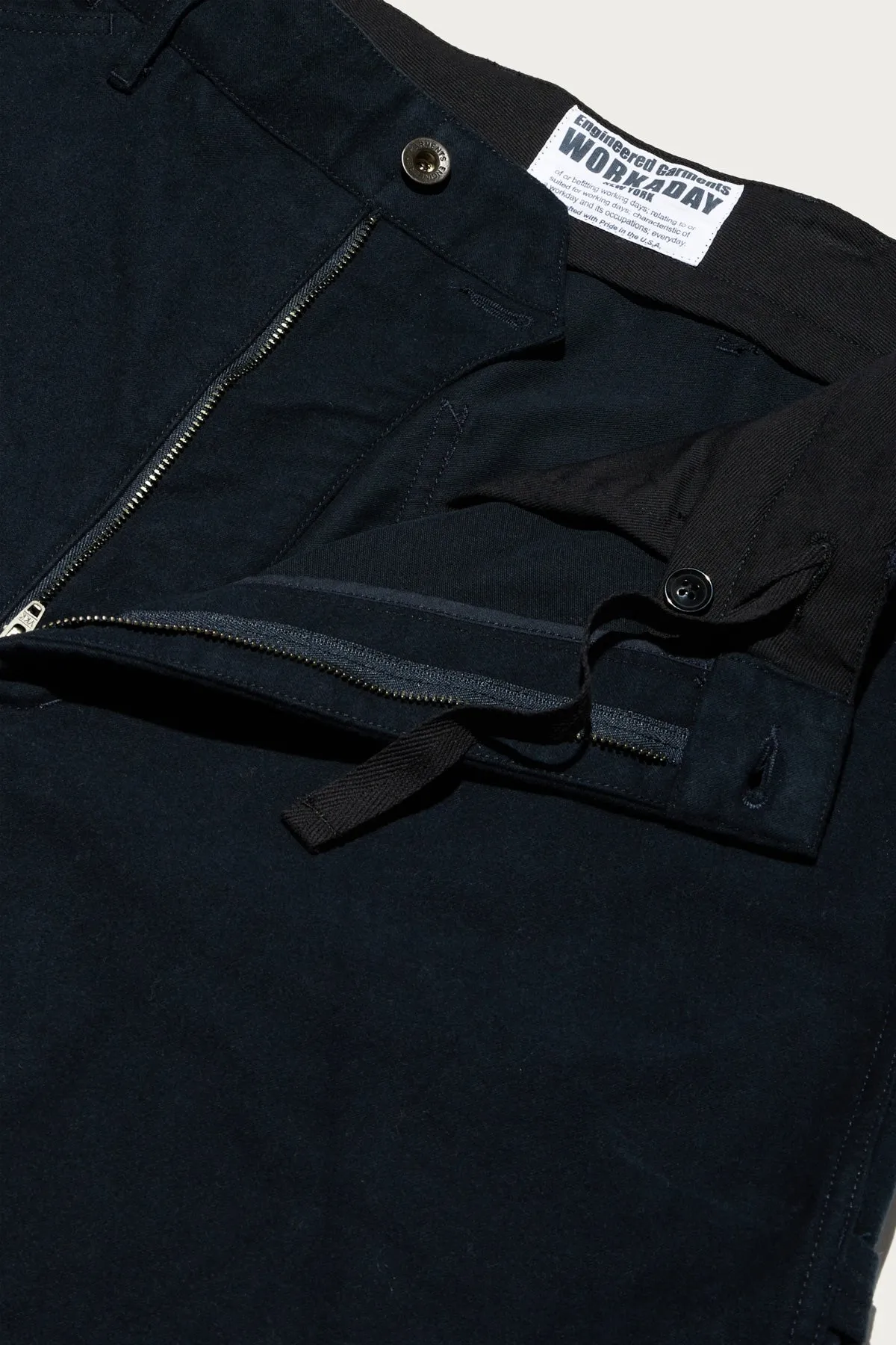 Workaday Painter Pant - Dk. Navy Cotton Moleskin sold by Canoe Club product image thumbnail 3