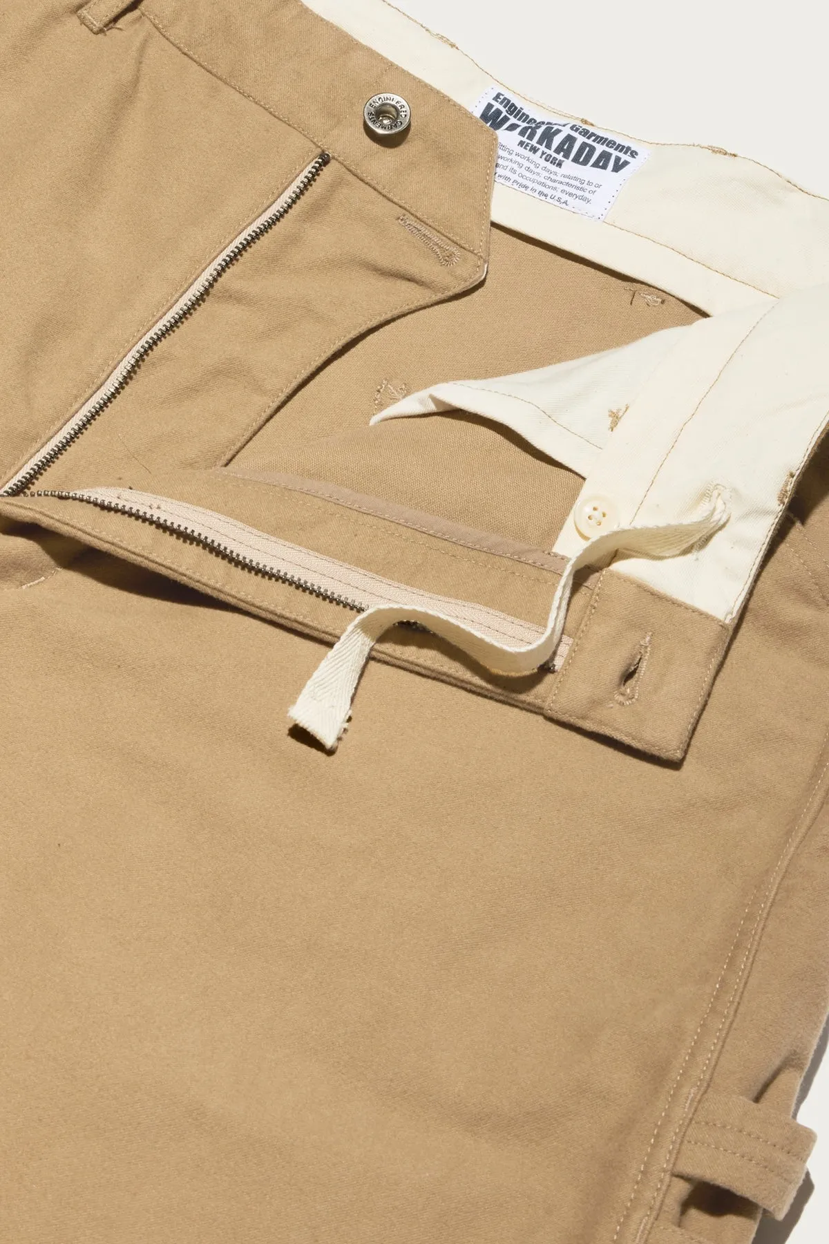 Workaday Painter Pant - Camel Cotton Moleskin sold by Canoe Club product image thumbnail 3
