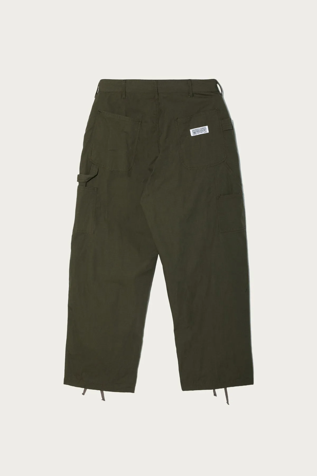 Workaday Painter Pant - Olive Heavyweight Cotton Ripstop sold by Canoe Club product image thumbnail 2