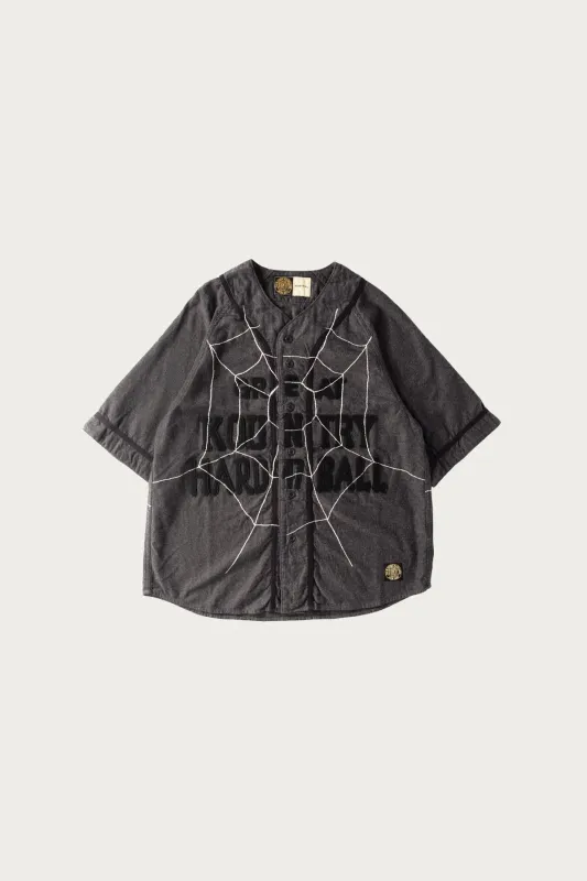 Cotton Wool GREAT KOUNTRY Baseball Shirt (KOUNTRY DREAM CATCH Remake) - Dark Grey sold by Canoe Club