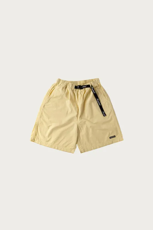 Combed Burberry EASY Short Pants - Yellow sold by Canoe Club