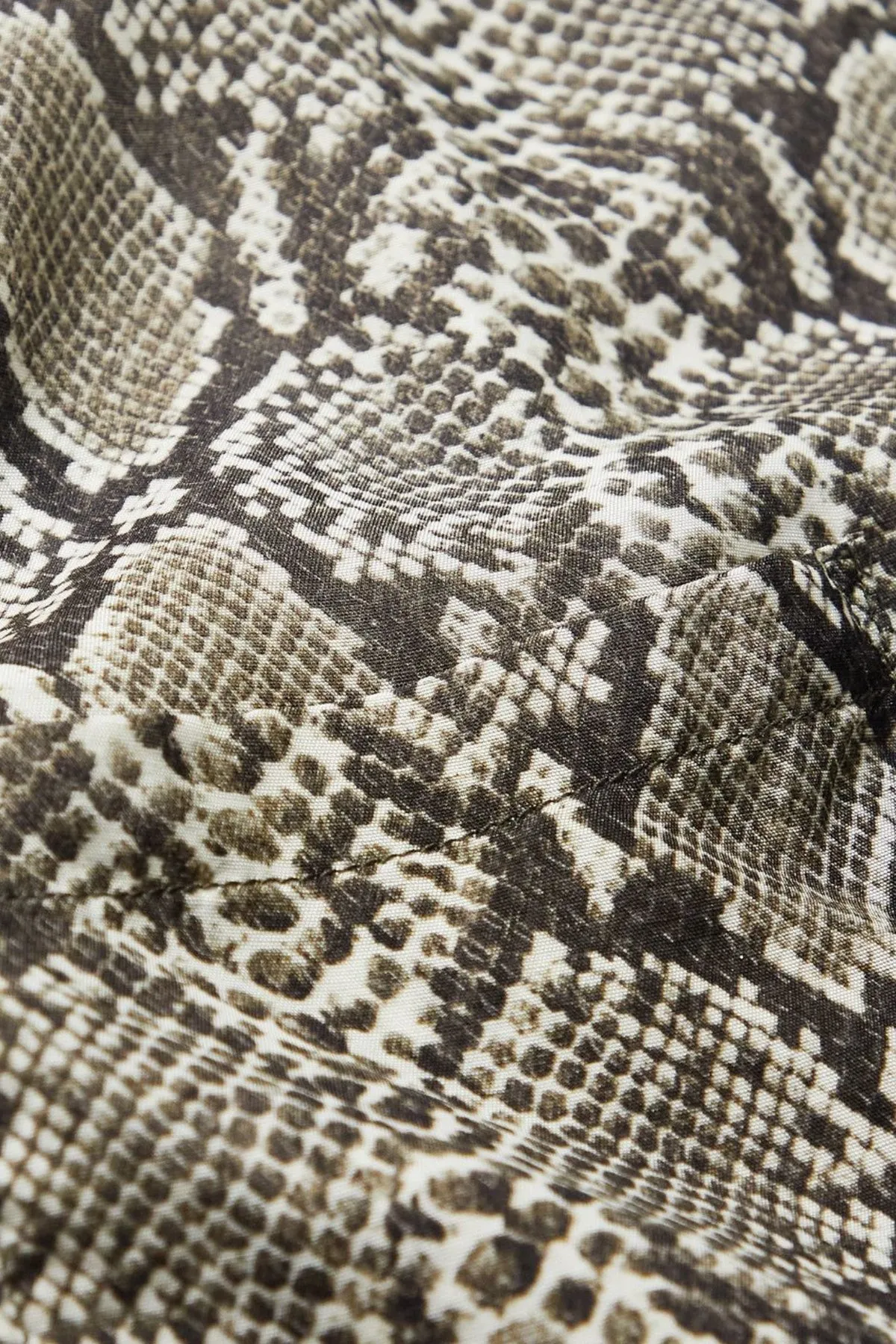 Silk Rayon Python WRANGLE Collar Aloha - Grey sold by Canoe Club product image thumbnail 3