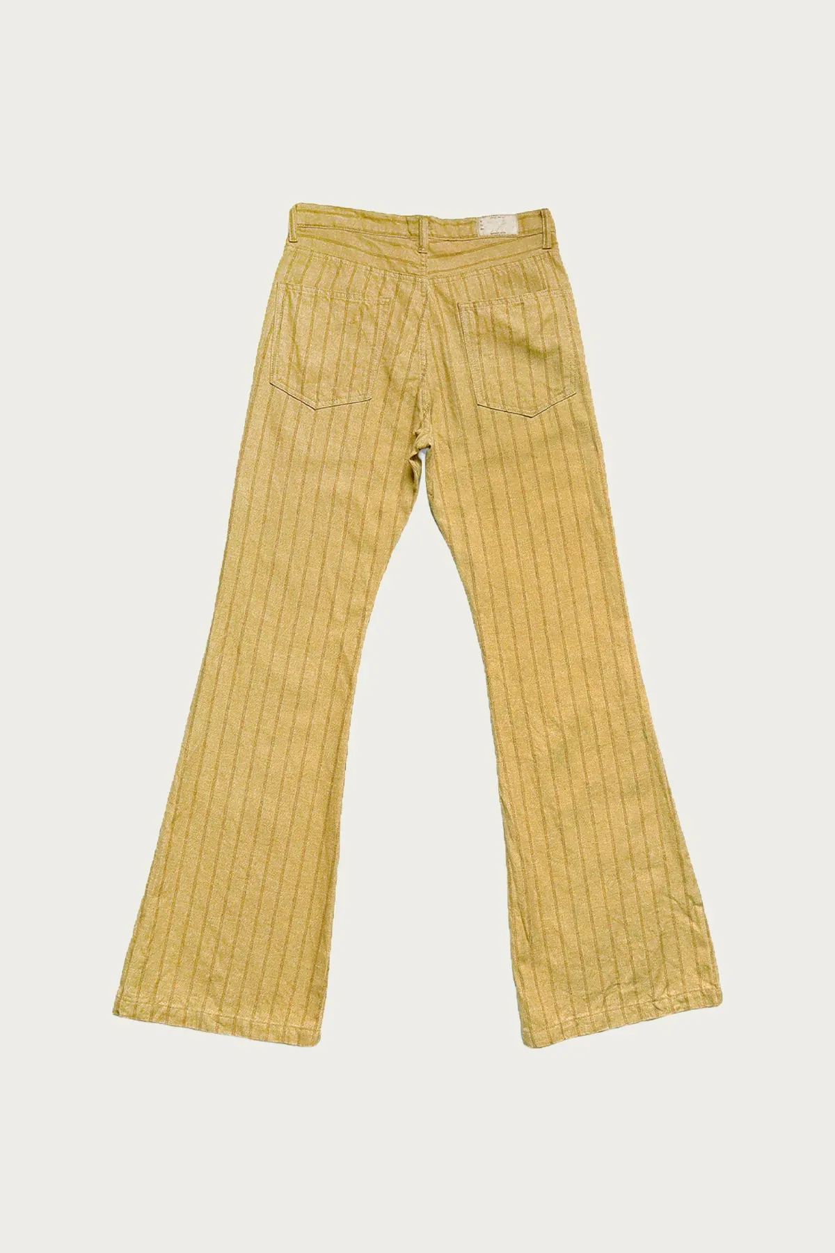 Cotton Linen GIBSON Stripe 5P FRISKO - Gold sold by Canoe Club product image thumbnail 2