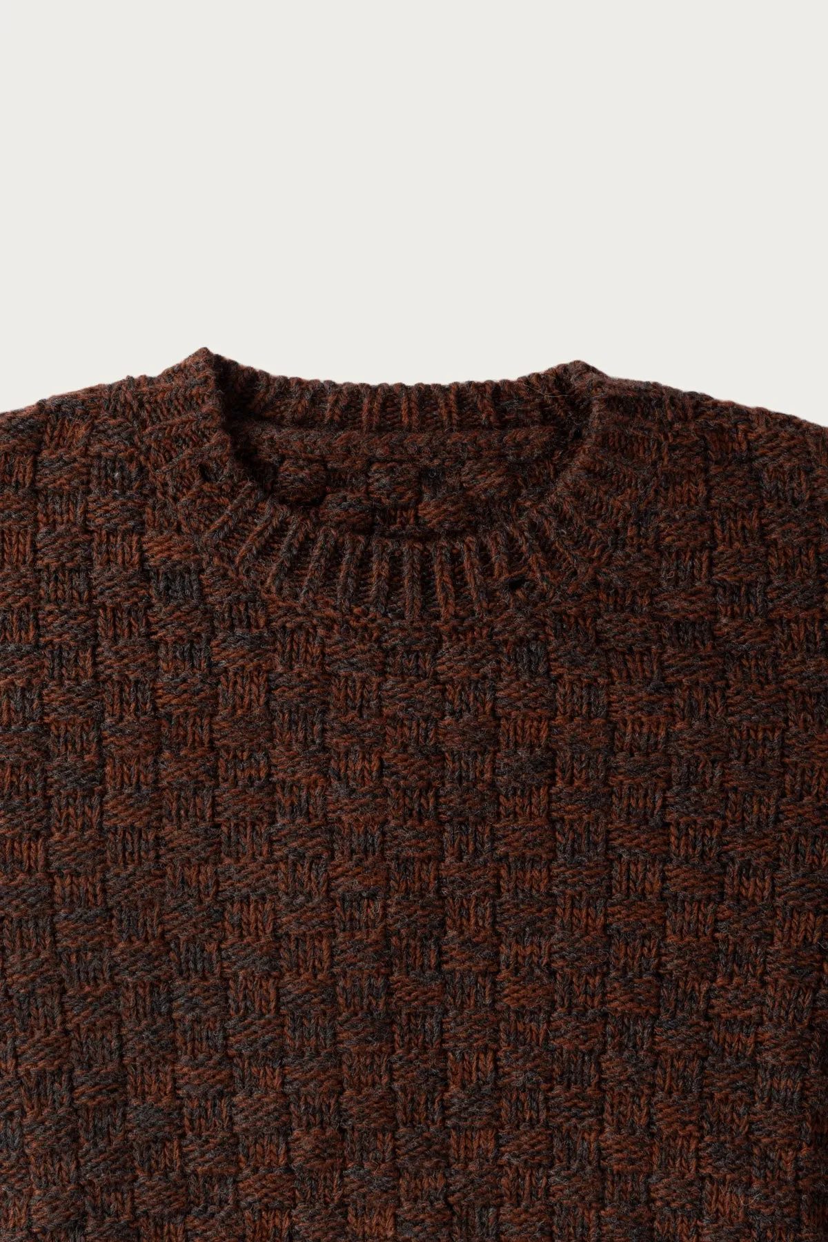 Patterned Sweater - Grey/Orange sold by Canoe Club product image thumbnail 2
