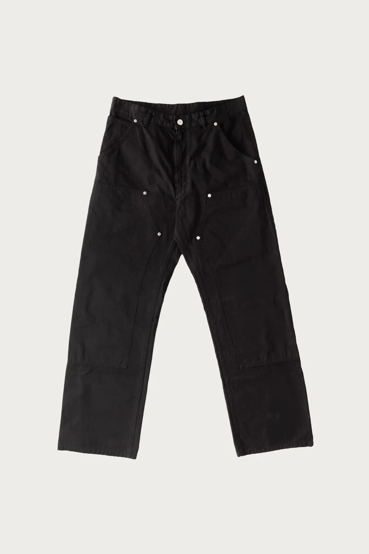 MM6 Double Knee Trousers - Black sold by Canoe Club