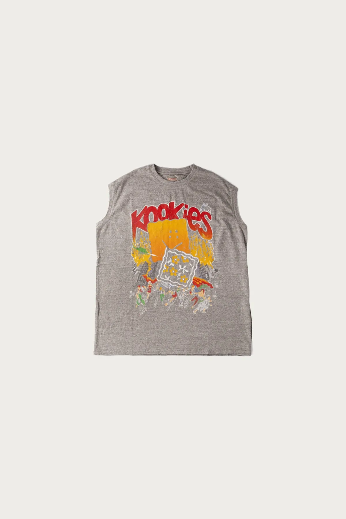 TOP Jersey Non-Sleeve BIG-T (BUSTER PECKISH BOWY) - Grey sold by Canoe Club