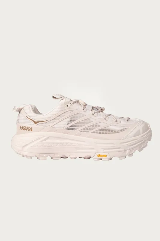 U Mafate Three2 Grid - Rose Cream/Stucco made by Hoka