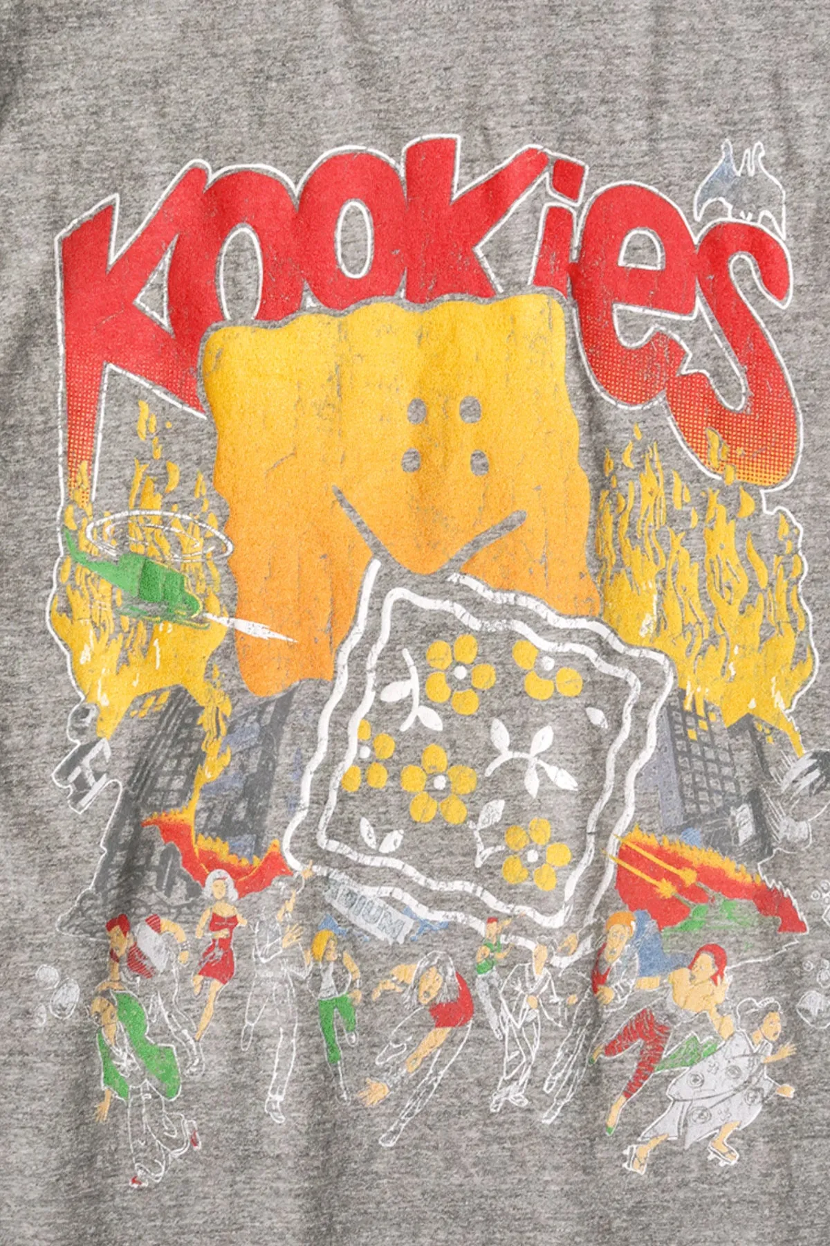 TOP Jersey Crew T (BUSTER PECKISH BOWY) - Grey sold by Canoe Club product image thumbnail 4