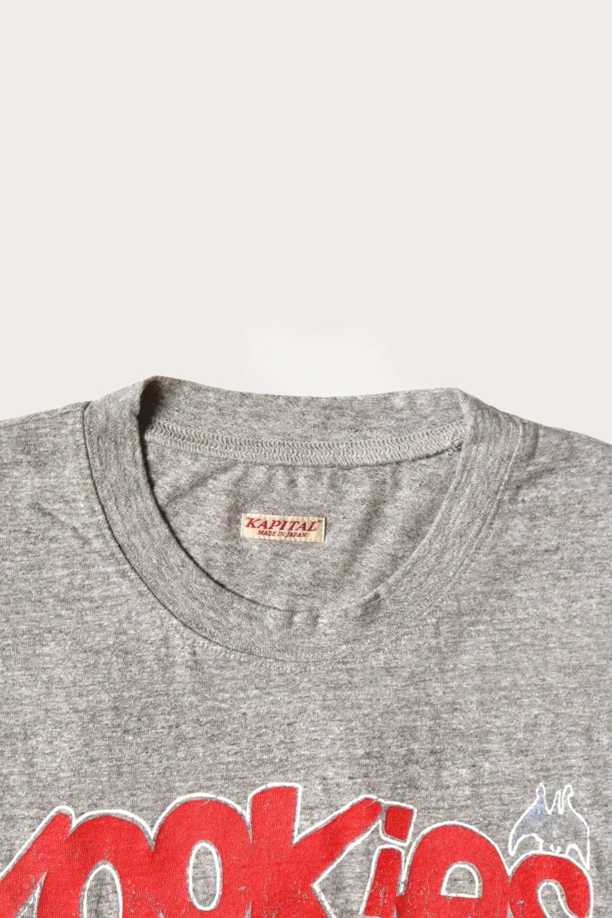 TOP Jersey Crew T (BUSTER PECKISH BOWY) - Grey sold by Canoe Club product image thumbnail 3