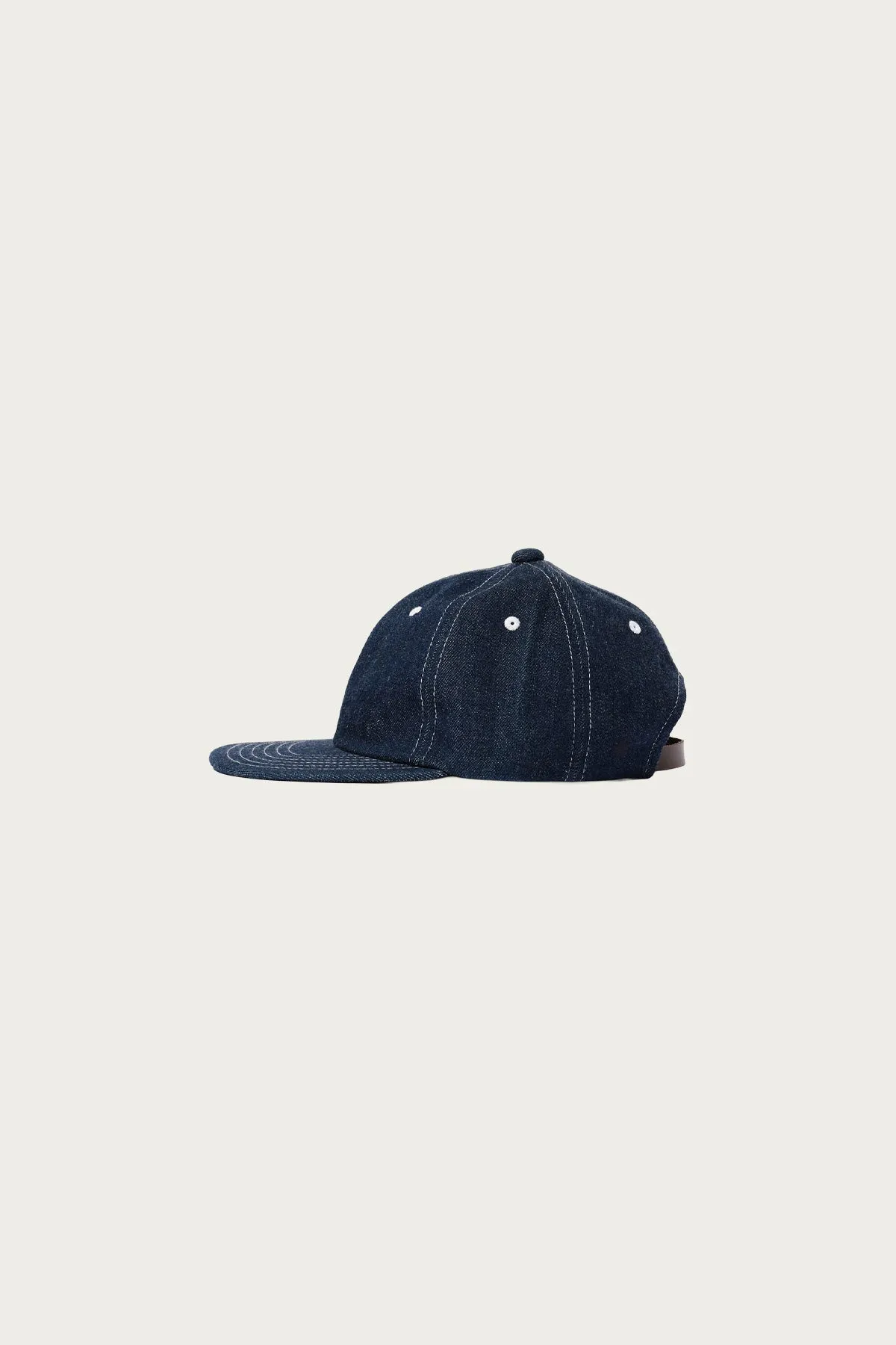 Herringbone 6Panel Cap - Indigo sold by Canoe Club product image thumbnail 2