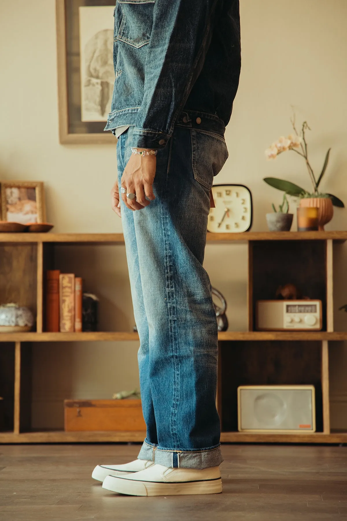 1344-0105 - "More Than Real" Wide Denim - Indigo Blue sold by Canoe Club product image thumbnail 3