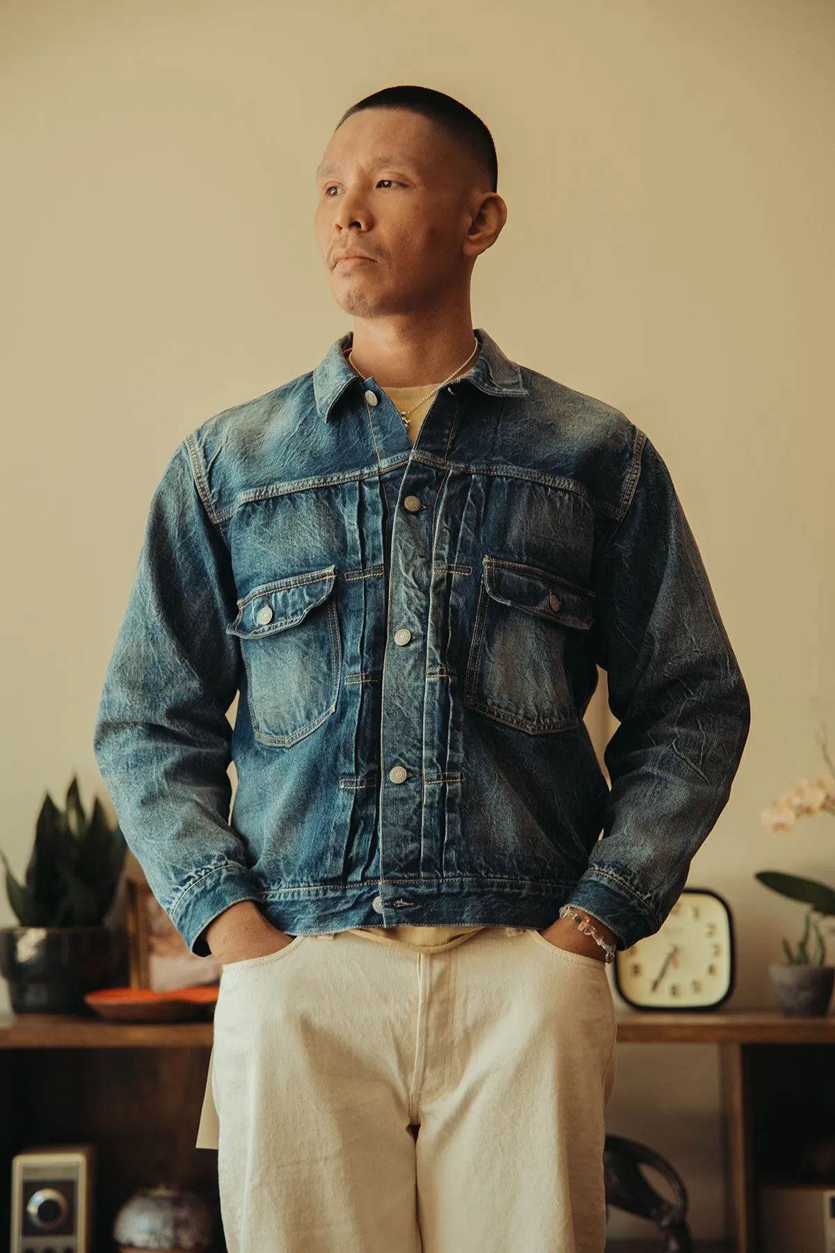 2016-2102 - "More Than Real" Type 2 Denim Jacket - Indigo Blue sold by Canoe Club product image thumbnail 2