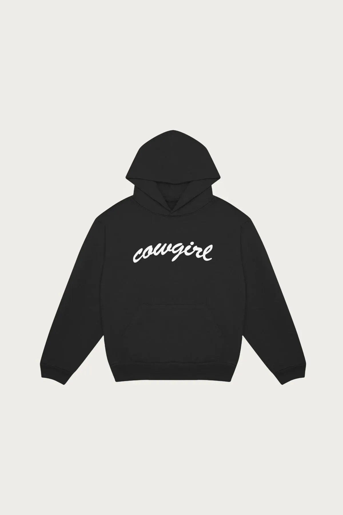 Cowgirl Script Hoodie - Vintage Black sold by Canoe Club